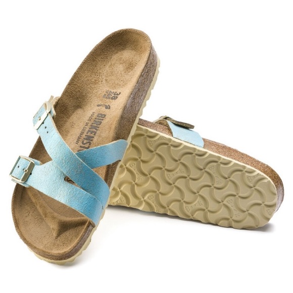 Birkenstock Shoes - Birkenstock Women's Blue Sandals